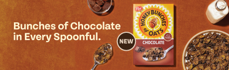 New Chocolate Honey Bunches of Oats!
