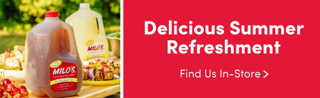 With Milo’s, you can enjoy delicious refreshments all summer long – Shop now!
