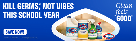 Make this school year cleaner and healthier with Clorox - save now!